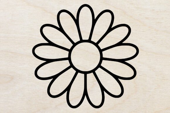 Download Daisy Flower Outline SVG - Premium Resources