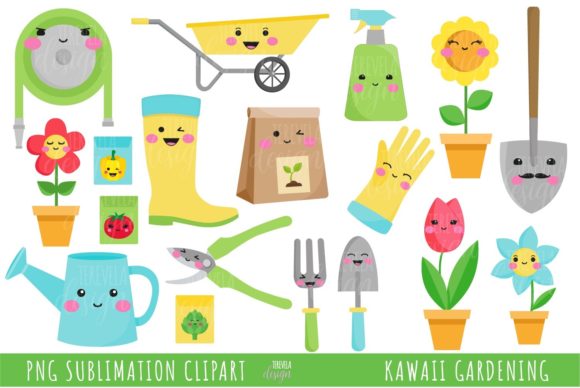Download KAWAII GARDEN, FLOWERS - Garden Collection