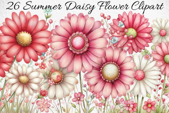 Download Summer Daisy Flower Clipart - Daisy flower Collection