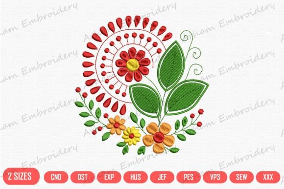 Download Folk Floral Bloom Garden Botanical Charm - Garden Collection