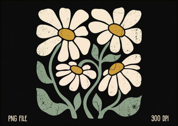 Download Vintage Daisy Flower Shirt - Daisy flower Collection