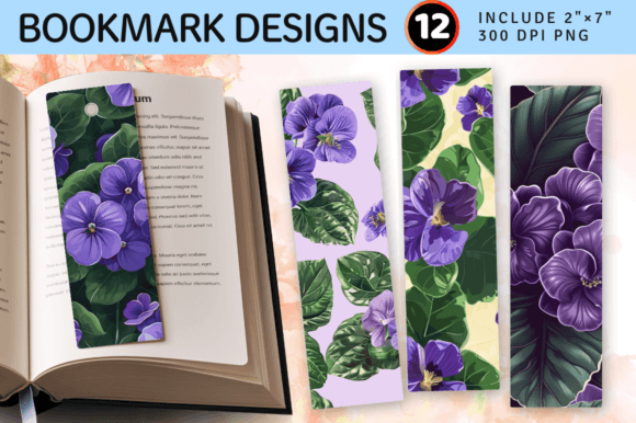 Download African Violet Flowers PNG Bookmark Desi - Violet flower Collection