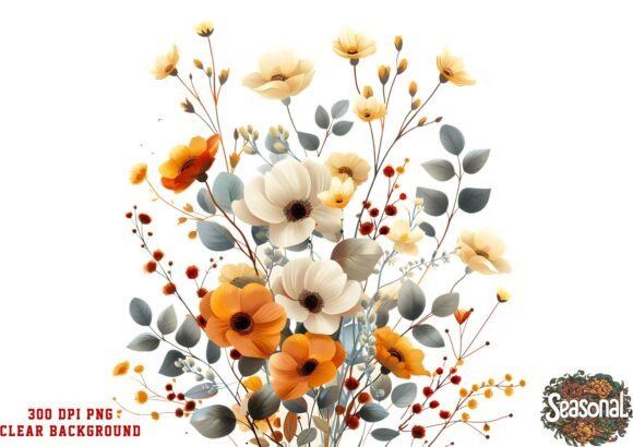 Download Yellow &amp; Grey Garden Flowers PNG - Garden Collection